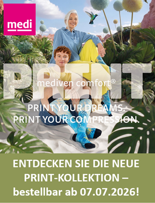 mediven comfort print - neue Prints ab 07.07.2026
