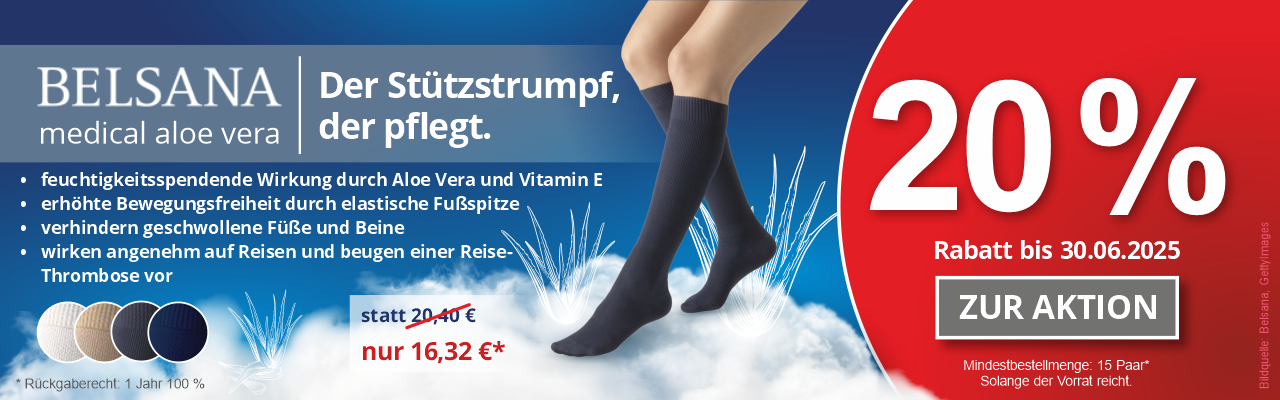BELSANA medical aloe vera Aktion im Juni