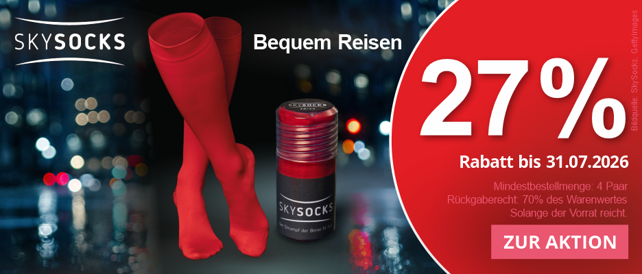 Aktion Skysocks Juli 2026