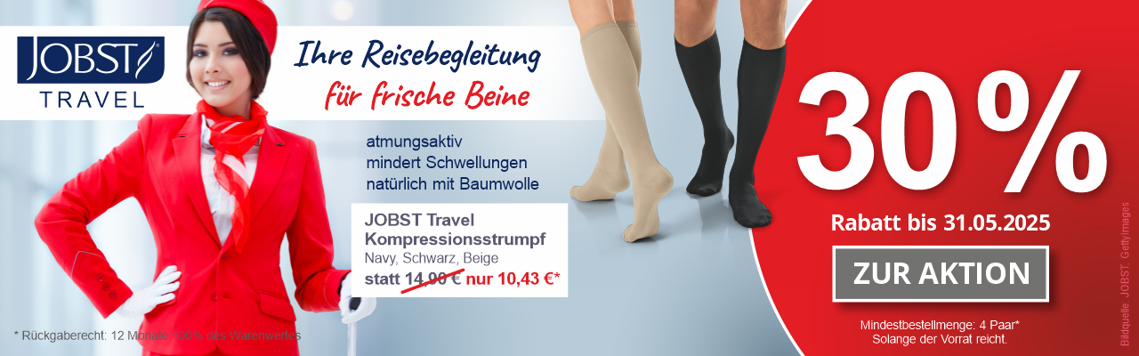 JOBST Reisekompression im Mai
