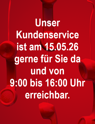 Erreichbarkeit Kundenservice 15.05.2026